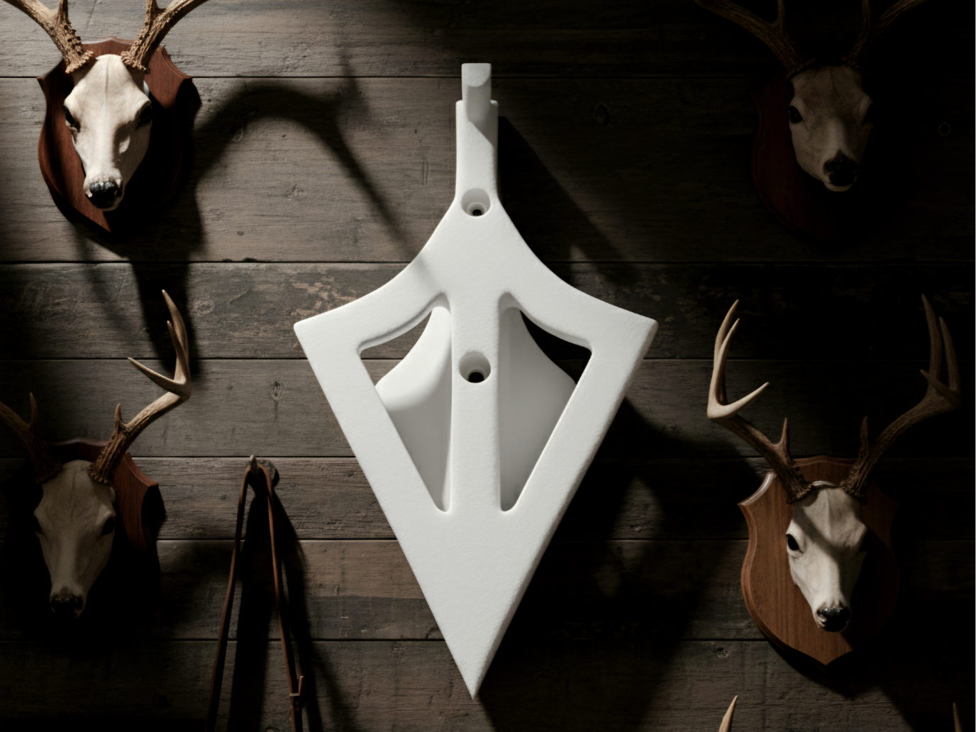 RHoldz Outdoorz Arrowhead Deer Skull Wall Mount