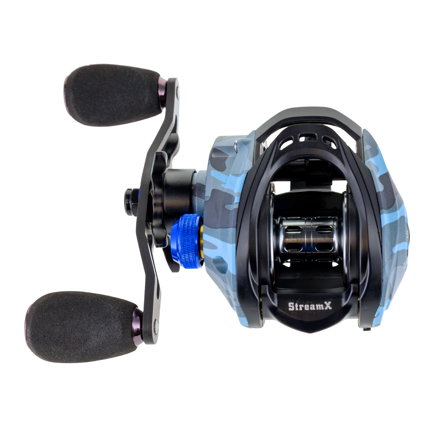 Reaction Tackle Baitcasting Fishing Reel- StreamX Edition- 7.5:1 gear ratio