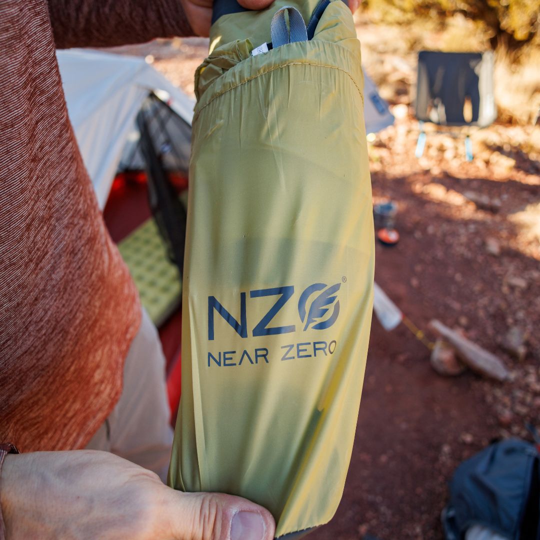 Near Zero Outdoor Gear Insulated Inflatable Sleeping Pad
