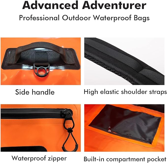 Buffalo Gear 127QT Duffel Dry Bag With Waterproof Zipper