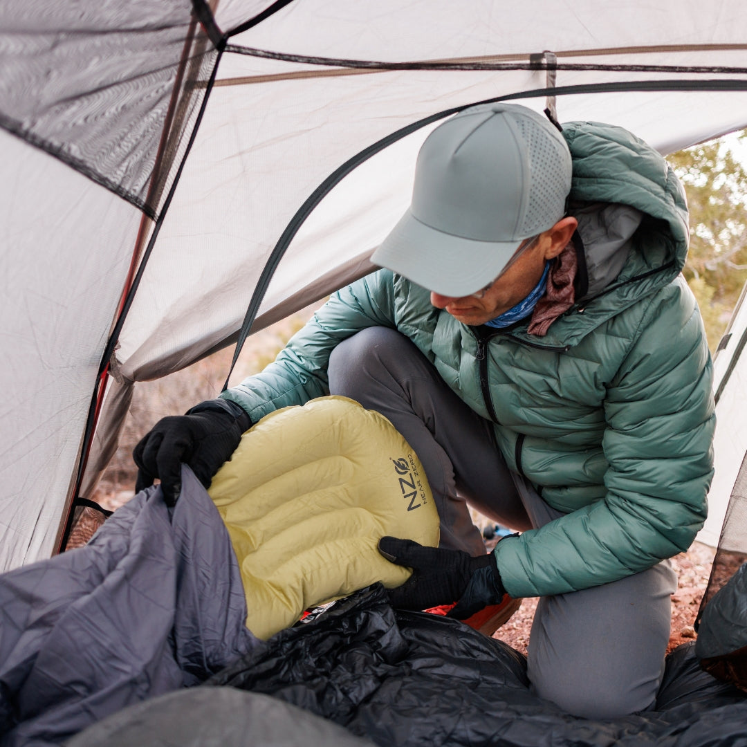 Near Zero Outdoor Gear Inflatable Camping Pillow