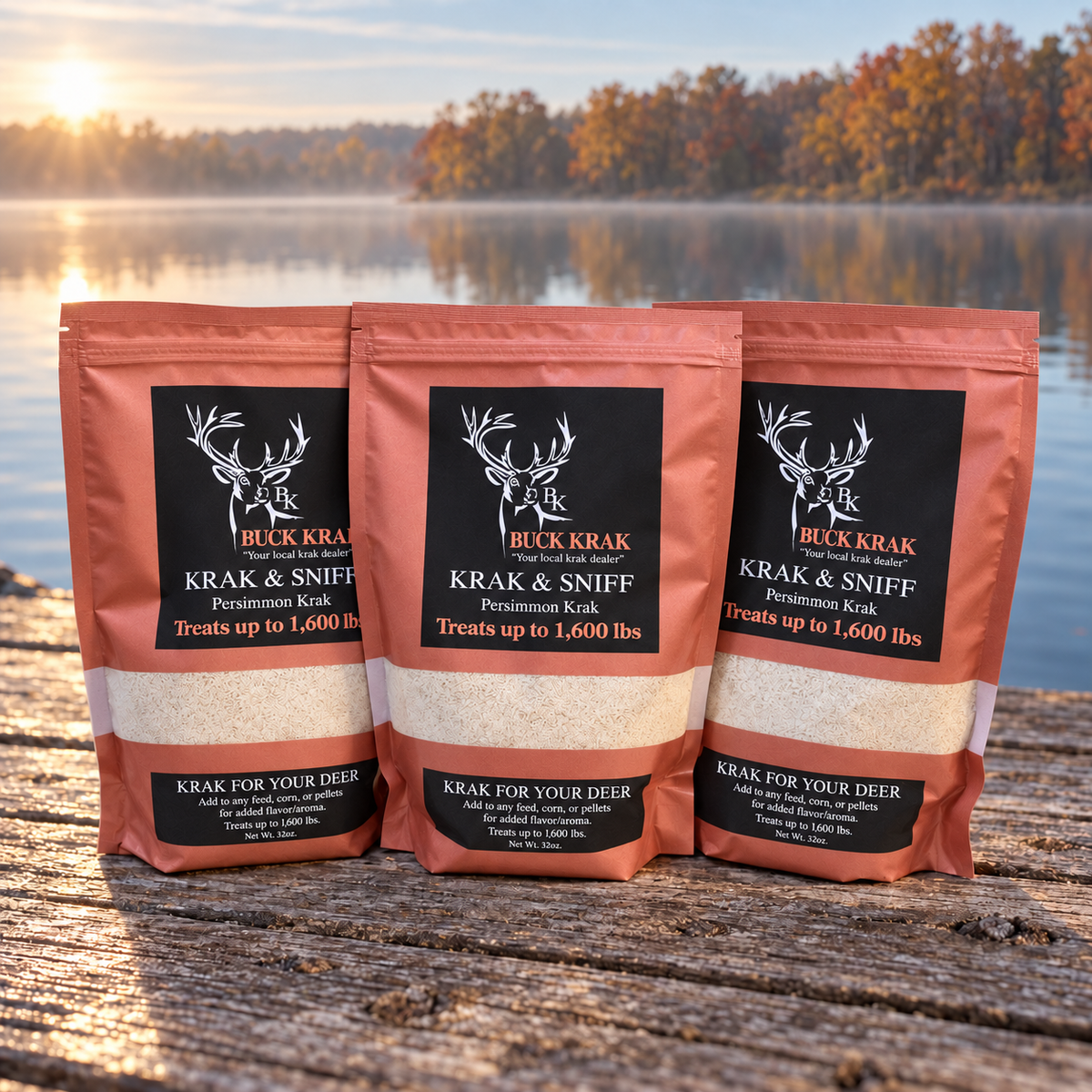 Buck Krack- Krak & Sniff Persimmon