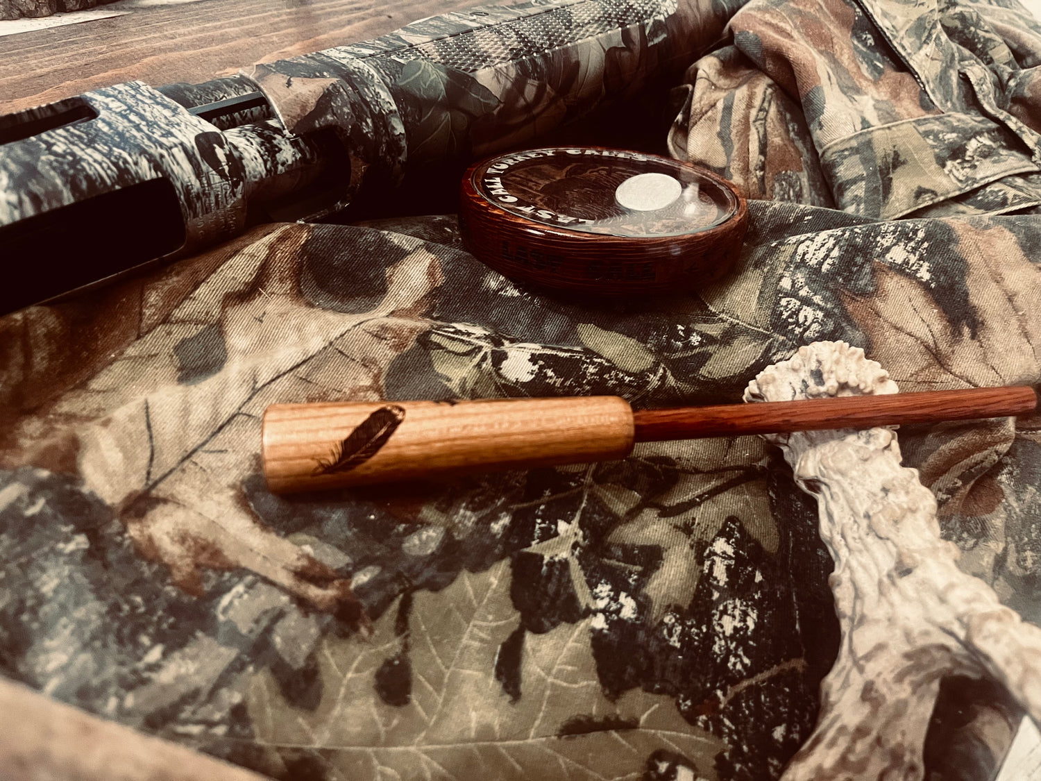 The Skaggs Glass Turkey Pot Call