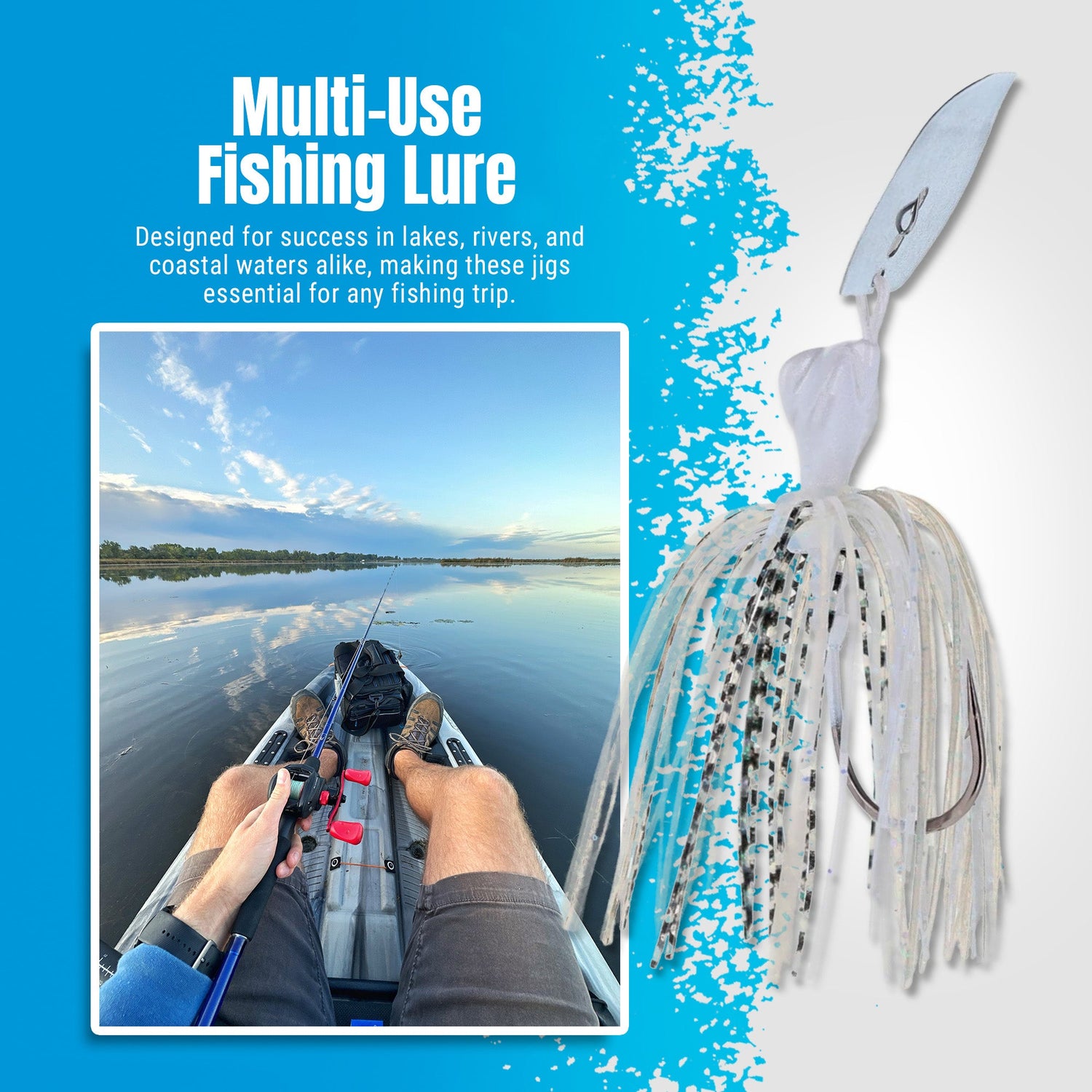 Reaction Tackle Lead Breaker Jigs- 3-Pack