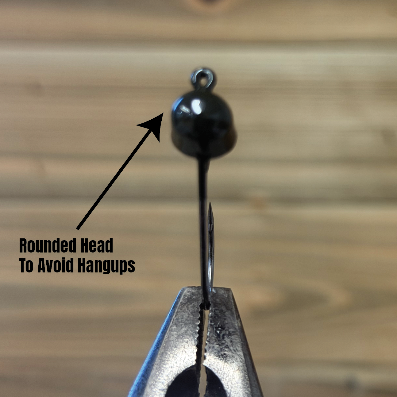 4x4bassjigs Turn-n-Burn Finesse Head (3pk)