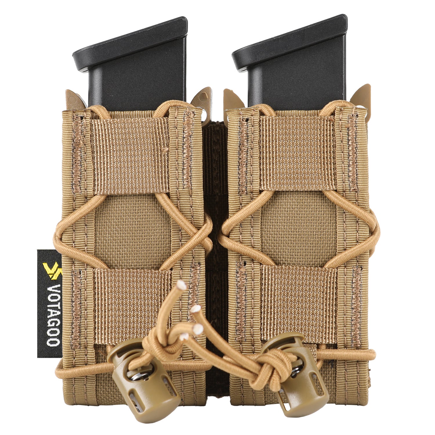 9mm Molle Mag Pouch Open-Top Pistol Mag Pouch