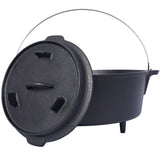 Outdoor Camping Cast Iron Dutch Oven