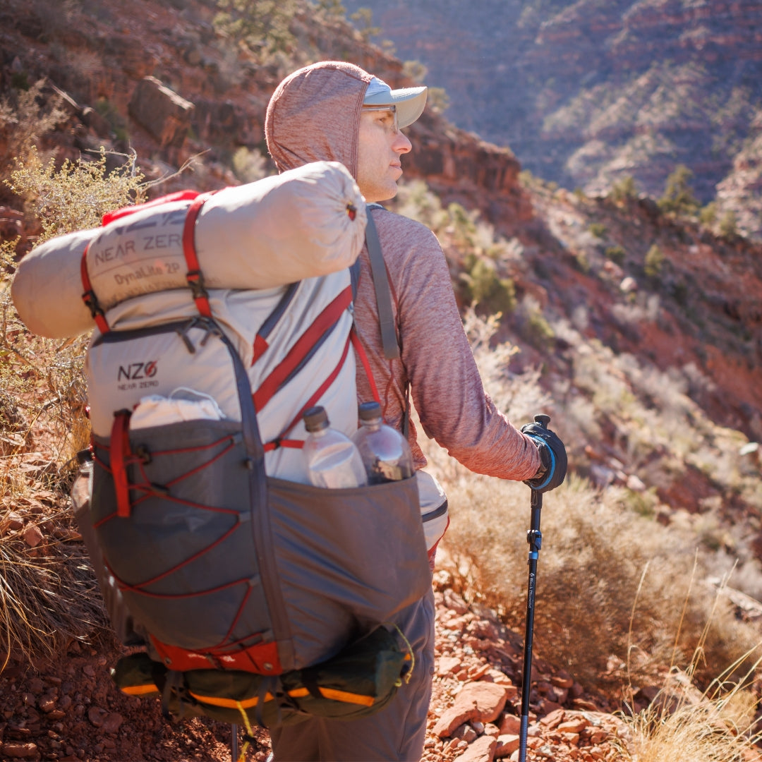 Near Zero Outdoor Gear The Dean™ 60 Hiking Backpack