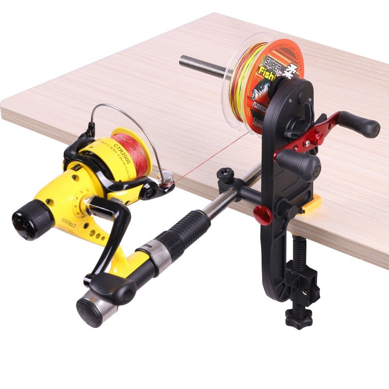 Table Mount Reel Spooling Tool