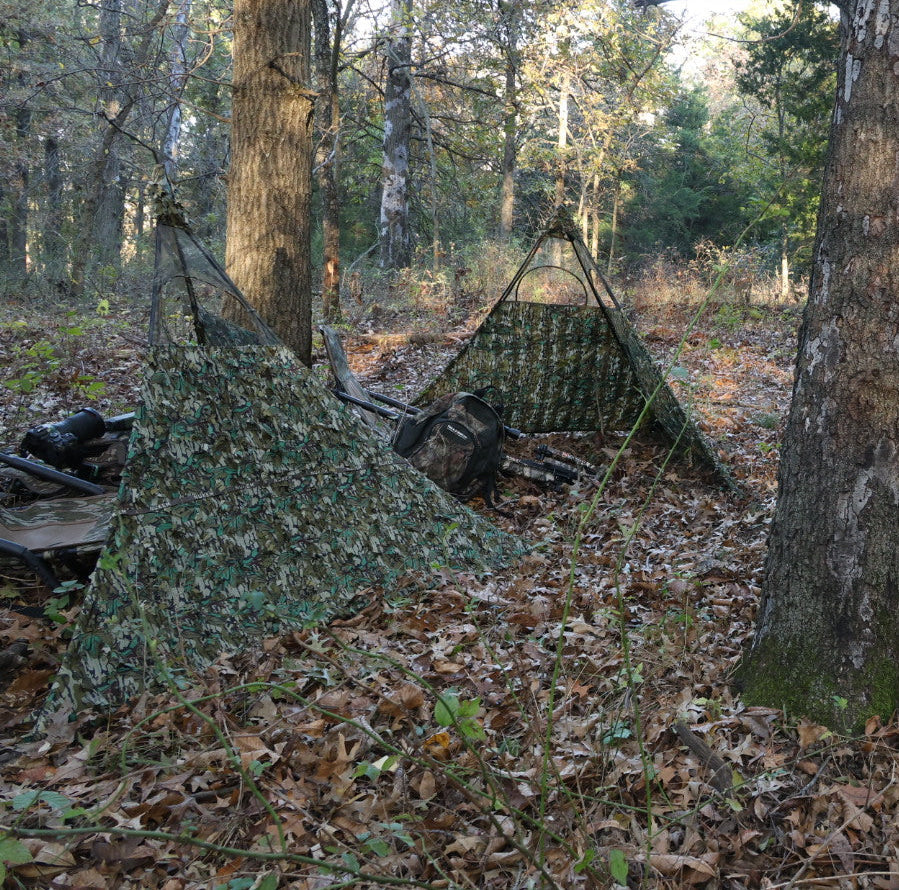 Nukem Hunting Hunting Blind - Mossy Oak Greenleaf 3D Leafy