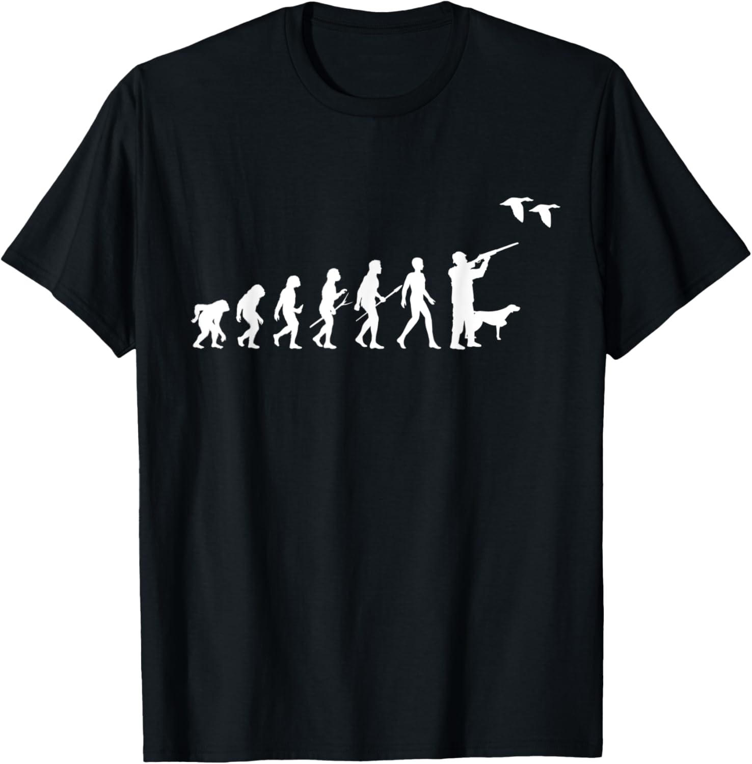 Hunter  Shirt Evolution Dog Stag T-Shirt
