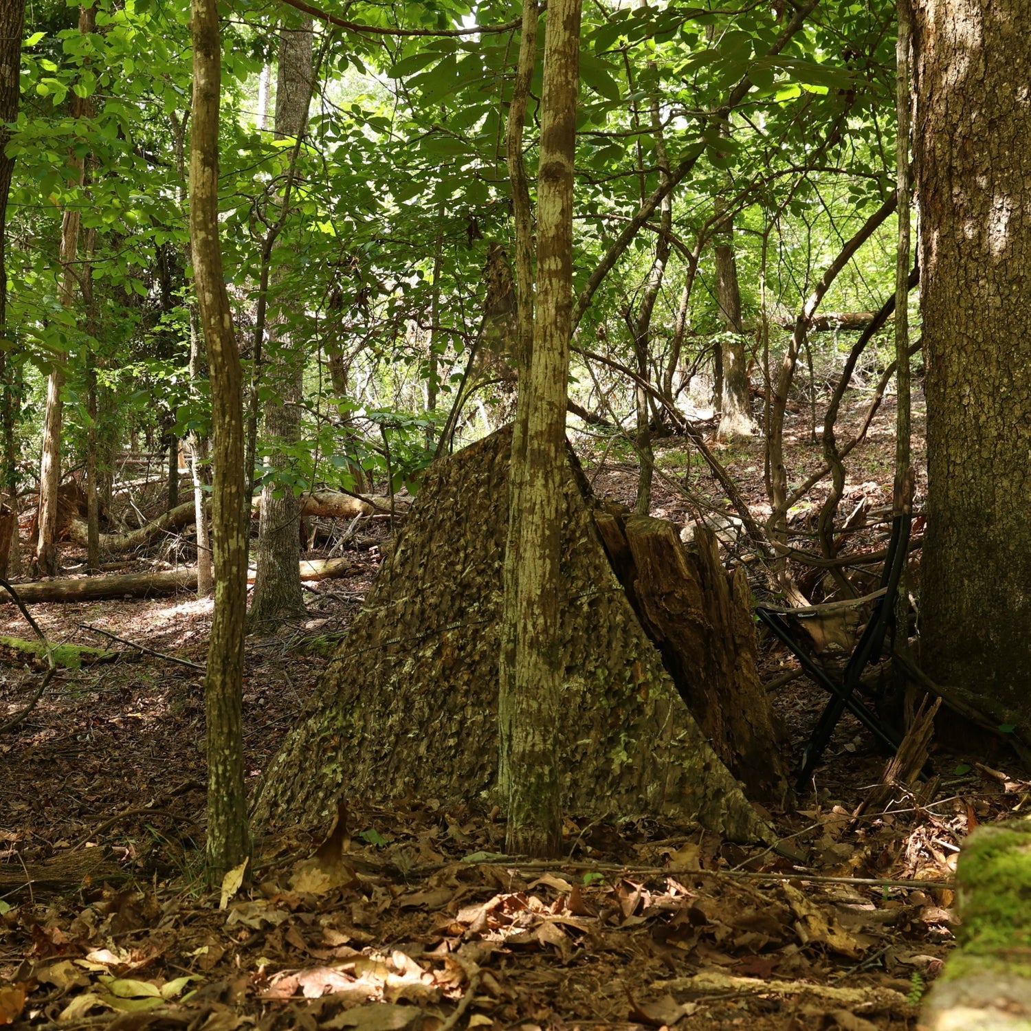 Nukem Hunting Hunting Blind - Mossy Oak Country Roots 3D Leafy