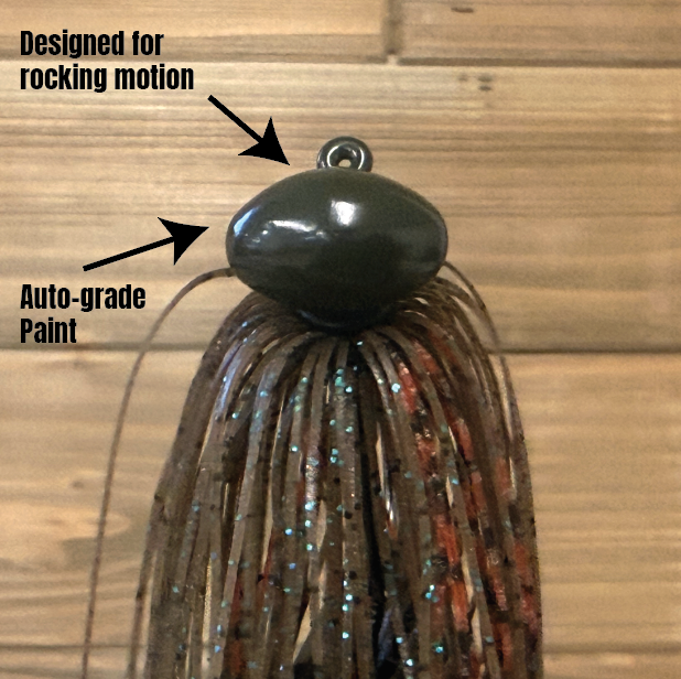 4x4bassjigs Pro Football Jig