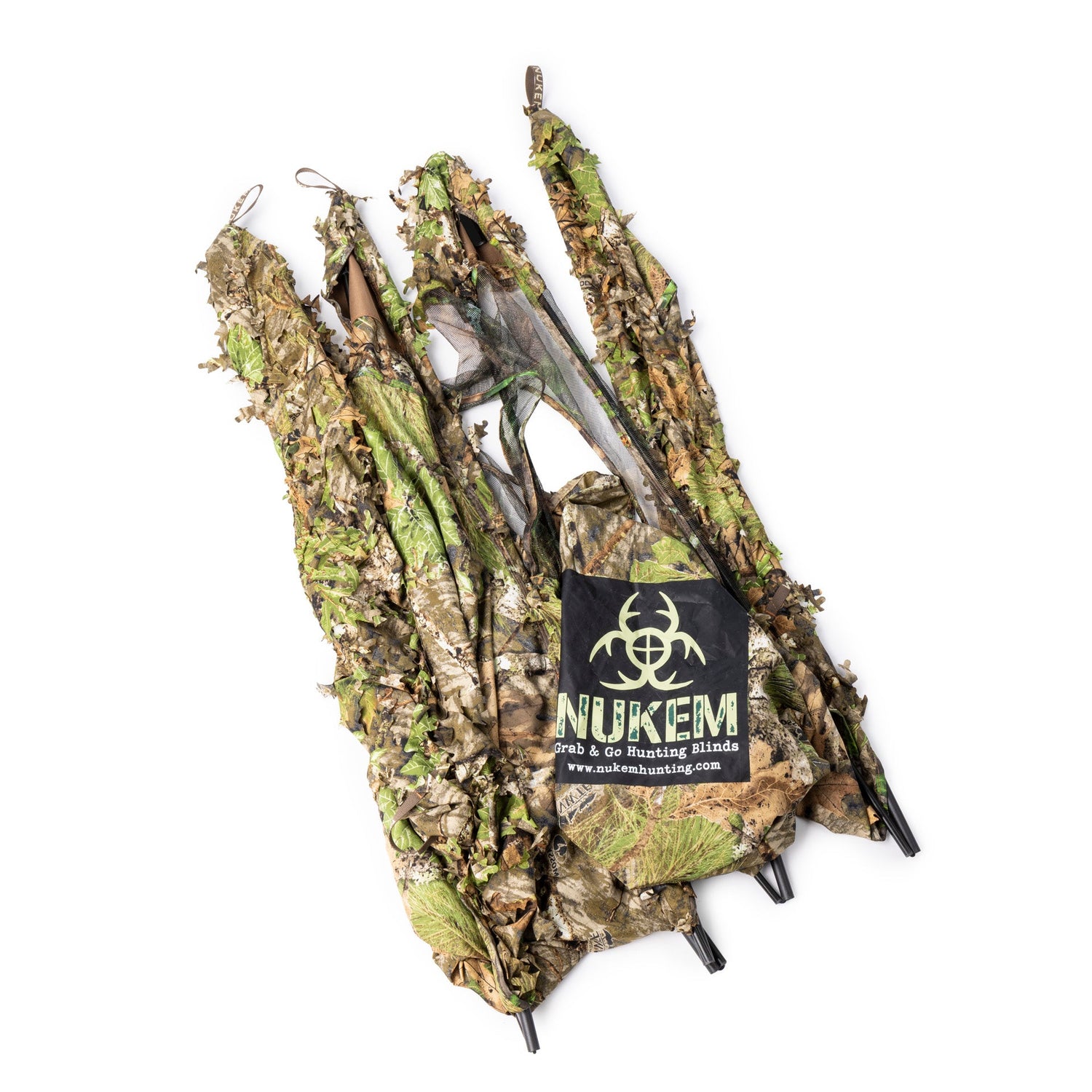 Nukem Hunting Hunting Blind - Mossy Oak Obsession 3D Leafy
