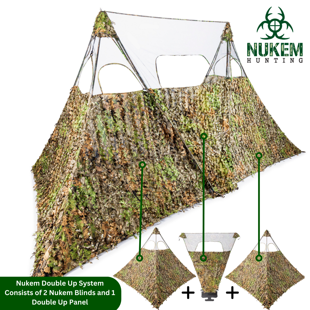 Nukem Hunting Double Up System - Mossy Oak Obsession 3D Leafy