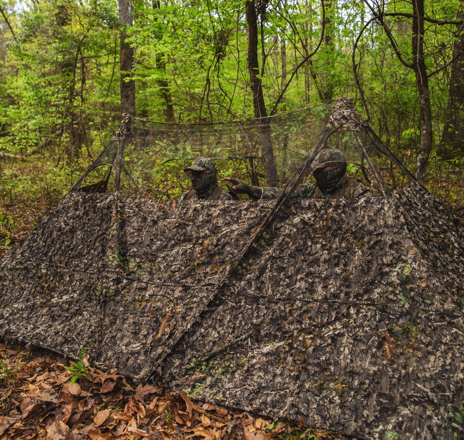 Nukem Hunting Double Up System - Mossy Oak Country Roots 3D Leafy