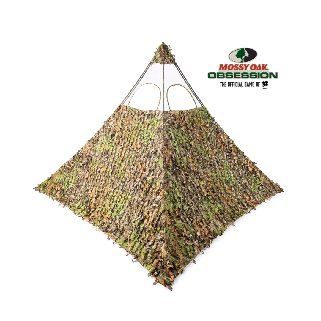Nukem Hunting Hunting Blind - Mossy Oak Obsession 3D Leafy