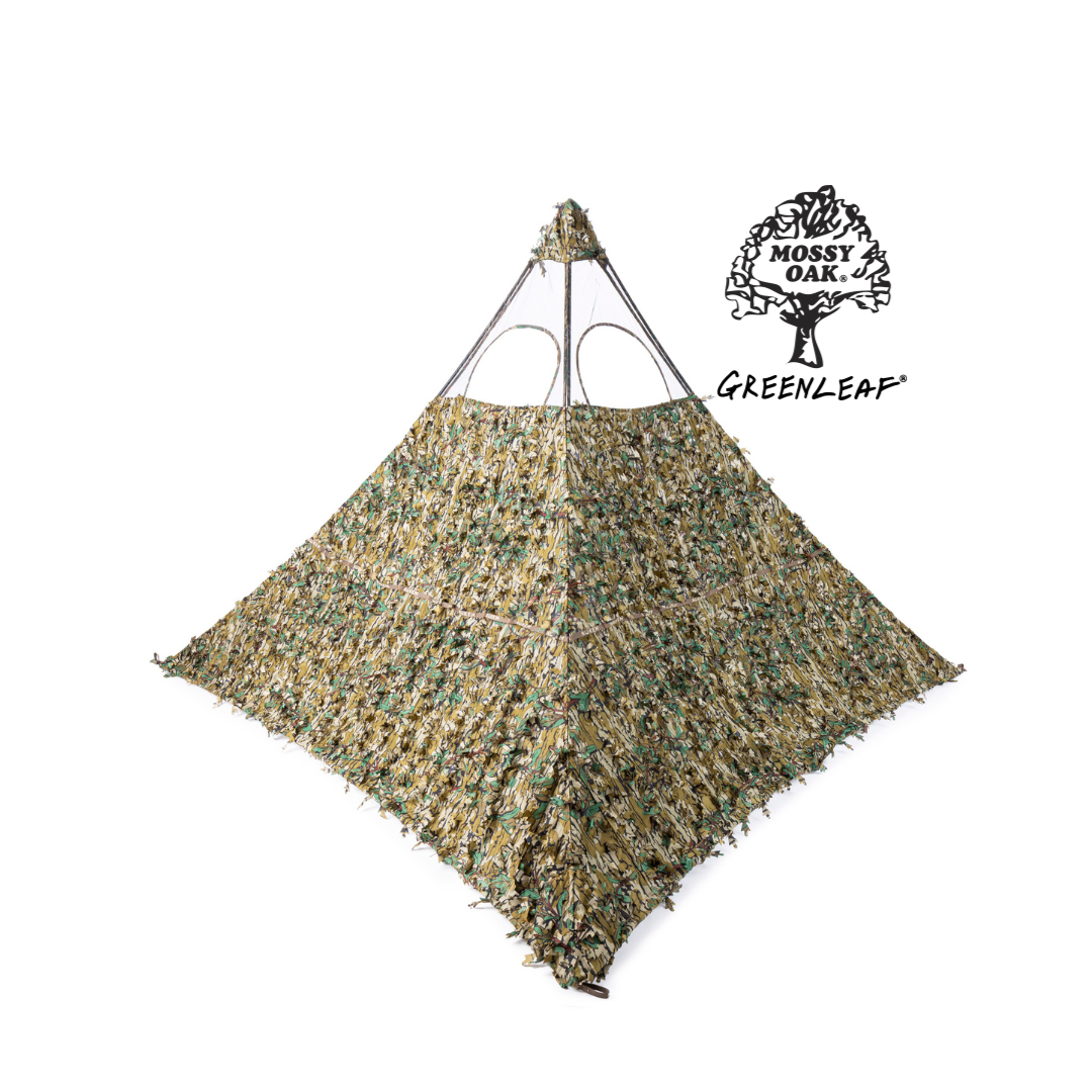 Nukem Hunting Hunting Blind - Mossy Oak Greenleaf 3D Leafy