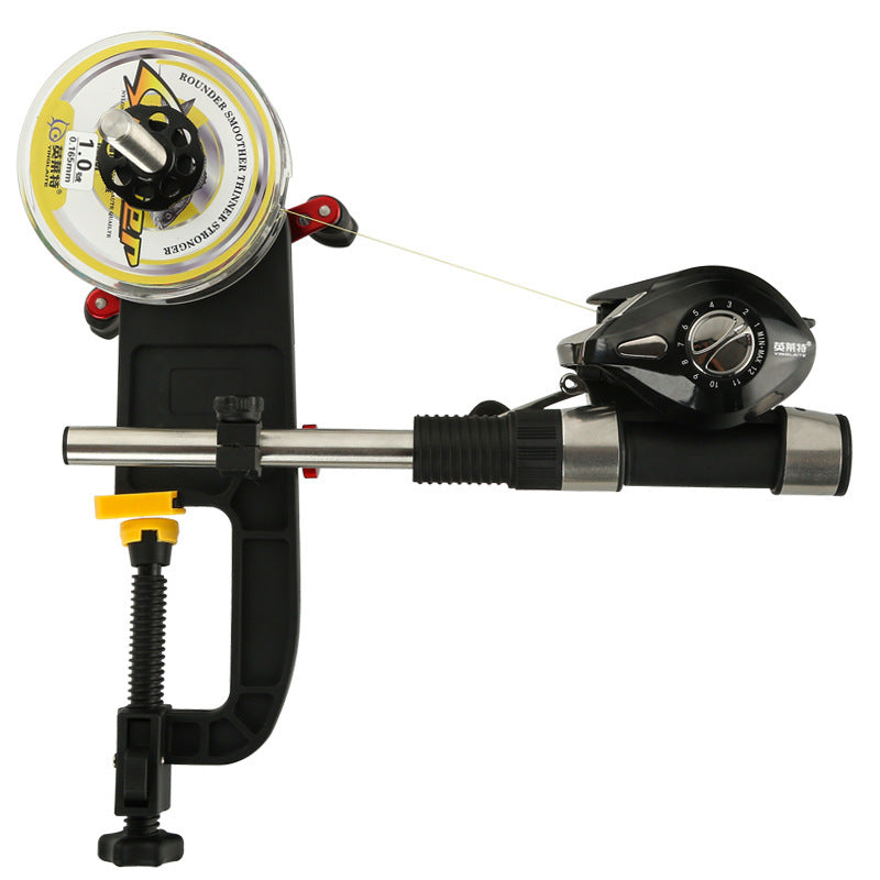 Table Mount Reel Spooling Tool