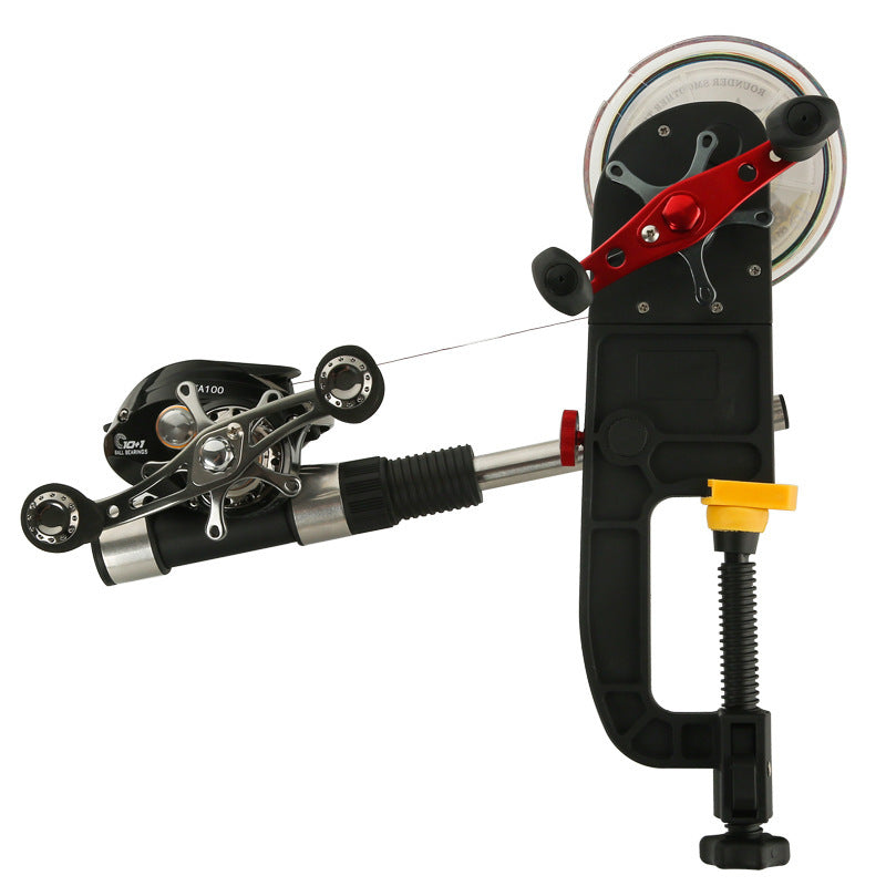 Table Mount Reel Spooling Tool
