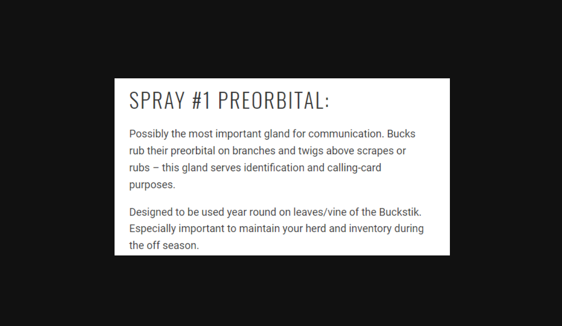 BuckStik LARGE GLAND REFRESH KIT - 10ML