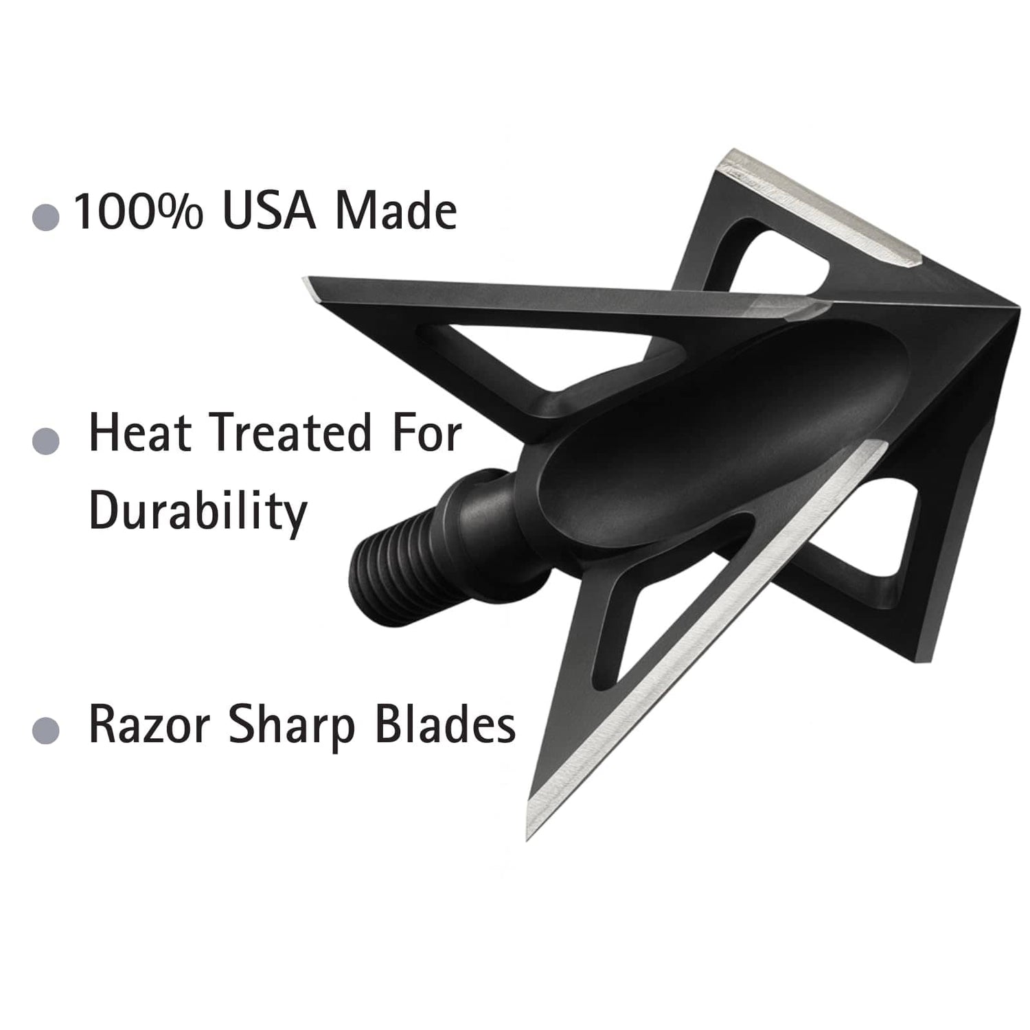 TOTA | 100 grain XL broadhead | 1-3/16-inch vented | fixed blade