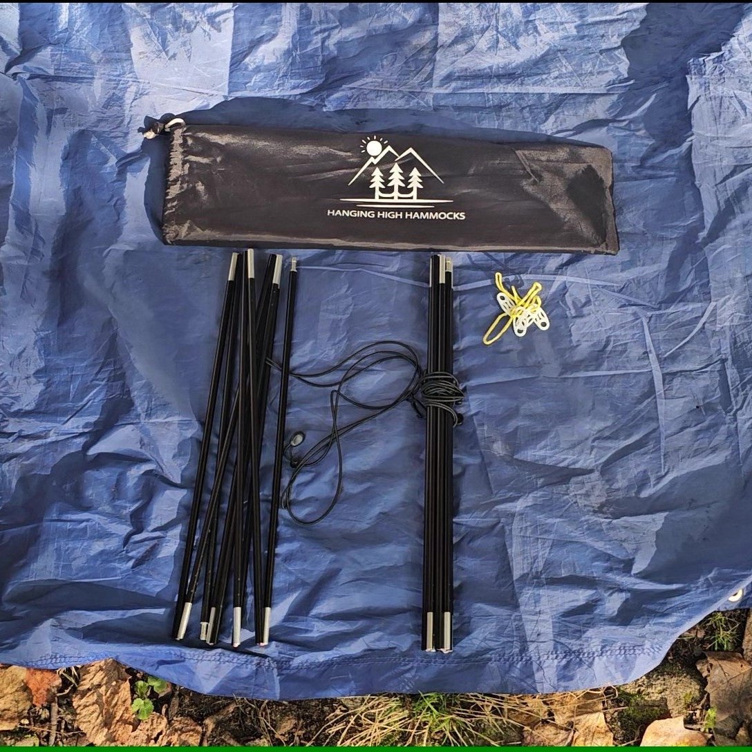Hanging High Hammocks WideArc Mod Kit – Tarp Pole System